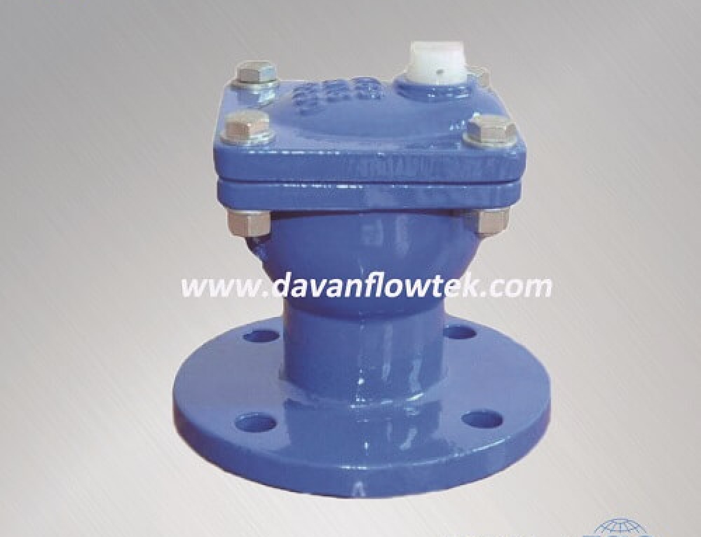 Dn Single Orifice Air Release Valve With Isolation Valve Davan Flowtek