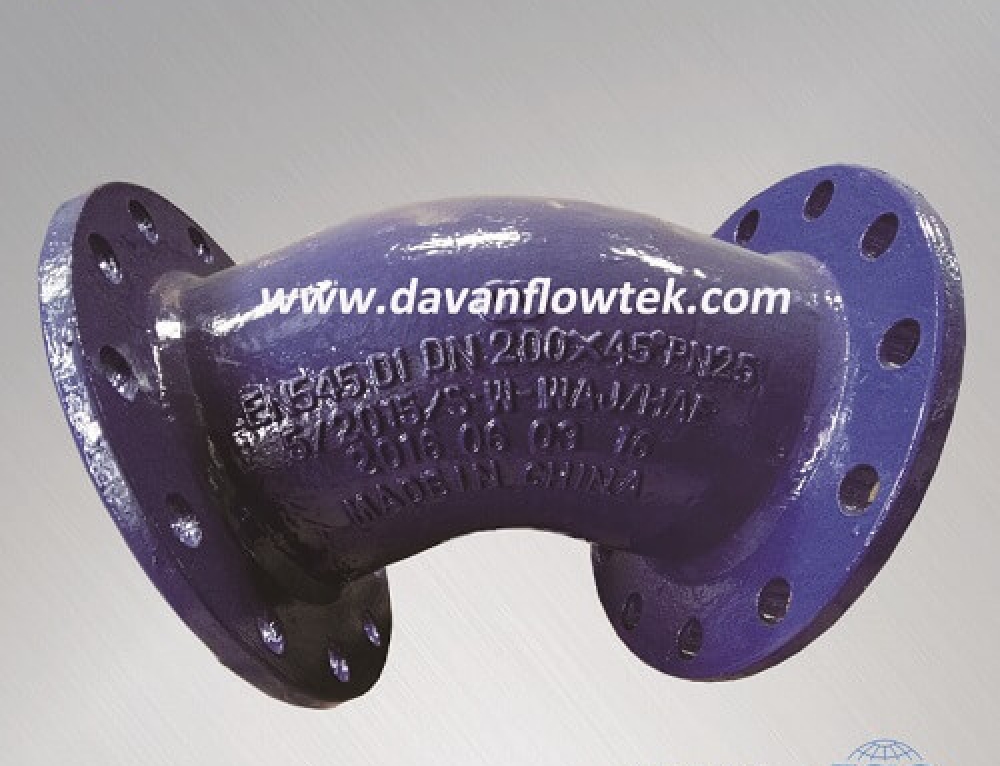 Flange Socket Ductile Iron Fbe Iso2531 Davan Flowtek 